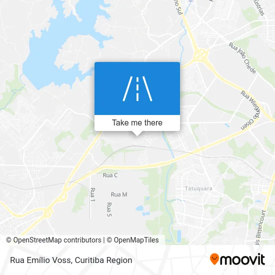 Rua Emílio Voss map