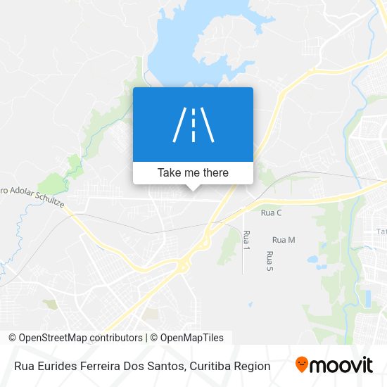 Rua Eurides Ferreira Dos Santos map