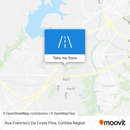 Rua Francisco Da Costa Pina map