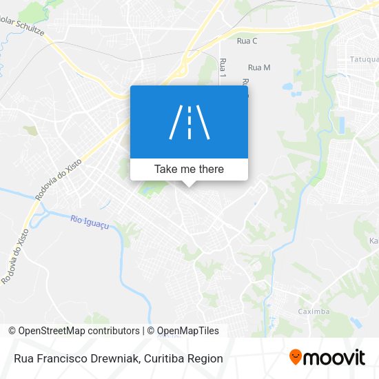 Rua Francisco Drewniak map