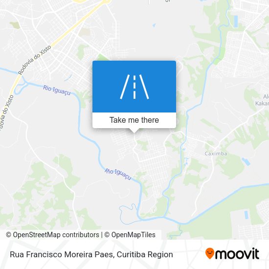 Rua Francisco Moreira Paes map