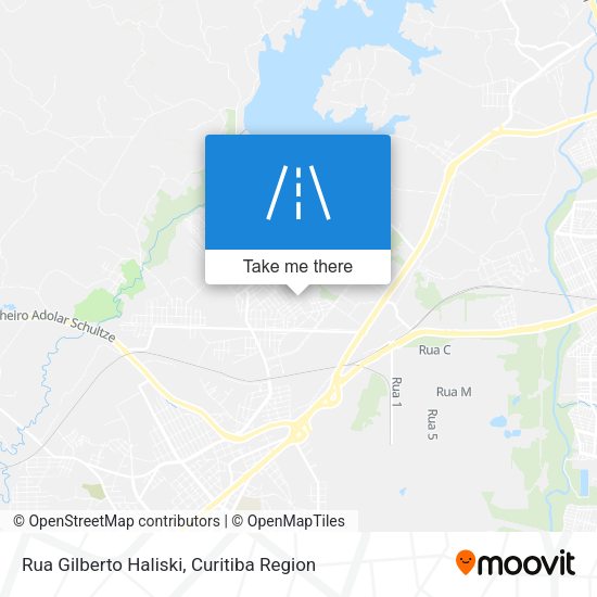 Rua Gilberto Haliski map