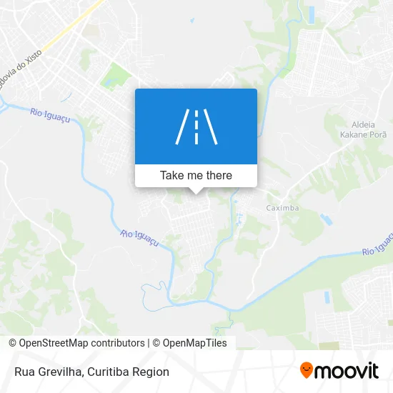 Rua Grevilha map