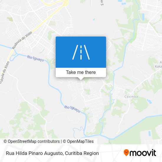Rua Hilda Pinaro Augusto map