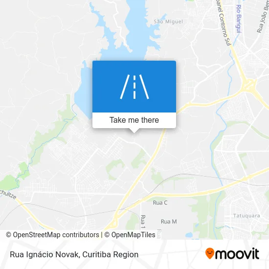 Rua Ignácio Novak map