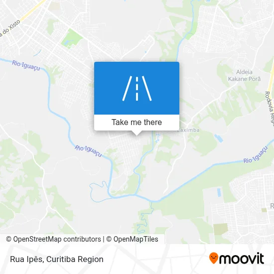 Rua Ipês map