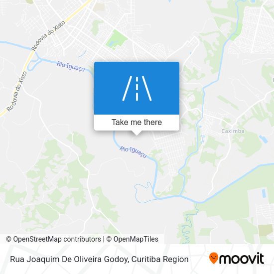 Rua Joaquim De Oliveira Godoy map