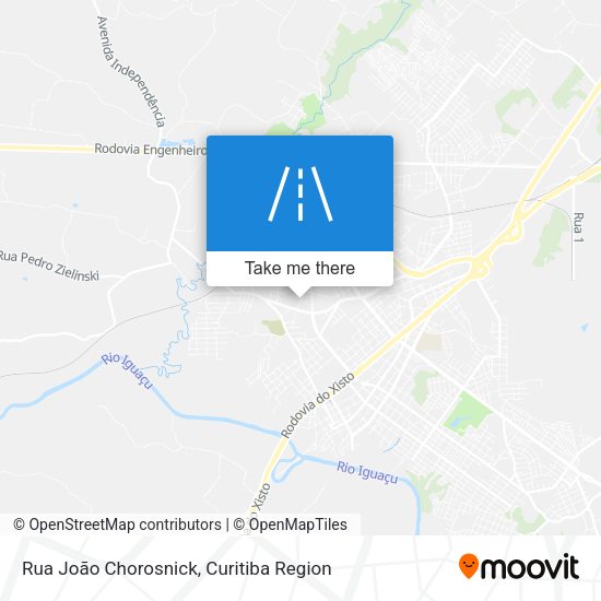 Rua João Chorosnick map