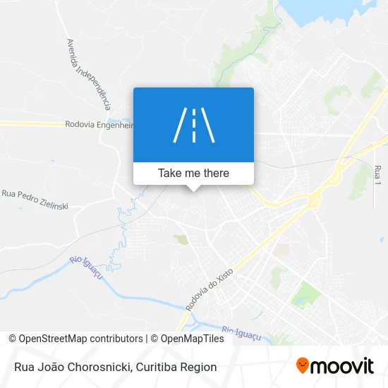 Rua João Chorosnicki map