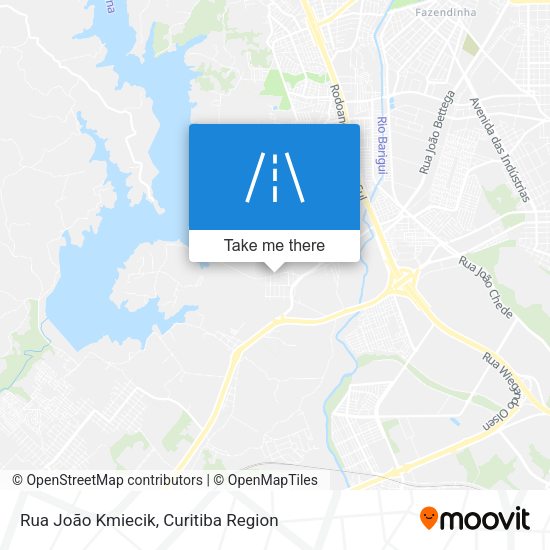 Rua João Kmiecik map