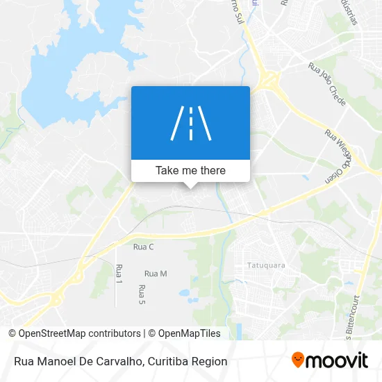 Rua Manoel De Carvalho map