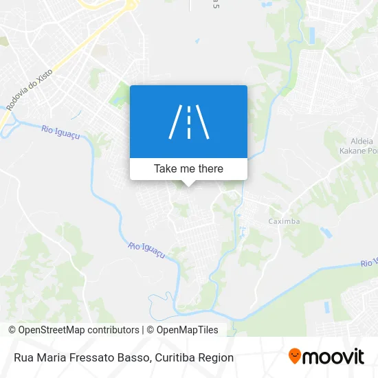 Rua Maria Fressato Basso map