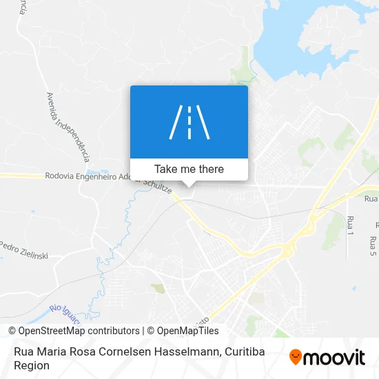Rua Maria Rosa Cornelsen Hasselmann map