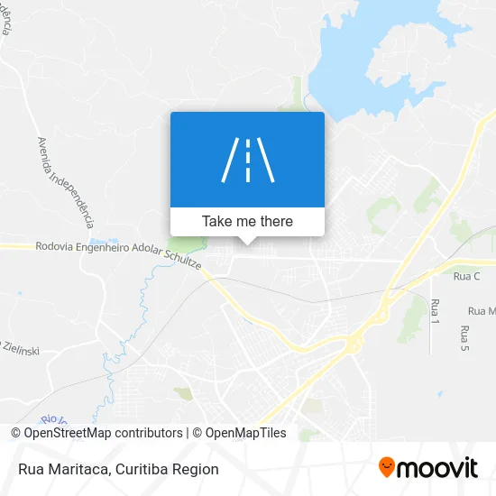 Rua Maritaca map