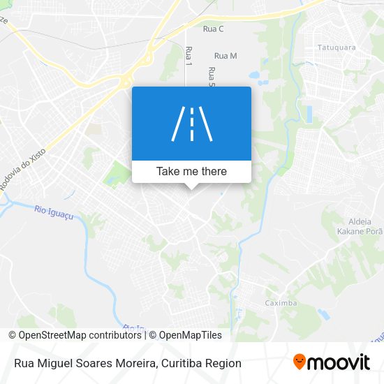 Rua Miguel Soares Moreira map