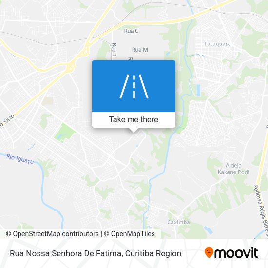 Rua Nossa Senhora De Fatima map