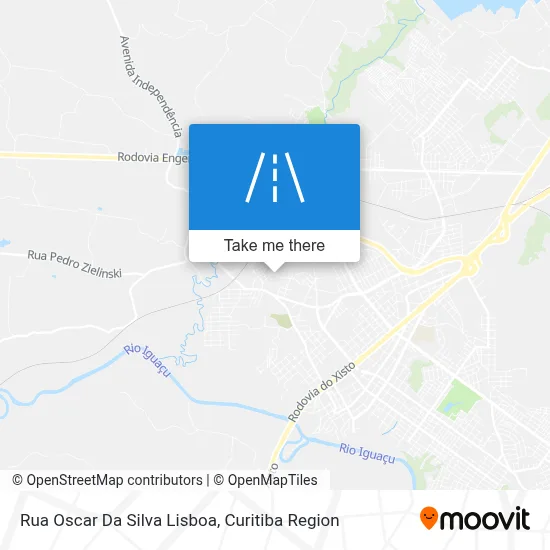 Rua Oscar Da Silva Lisboa map