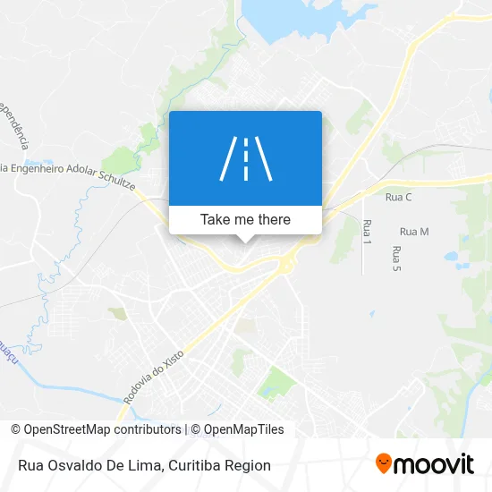 Rua Osvaldo De Lima map