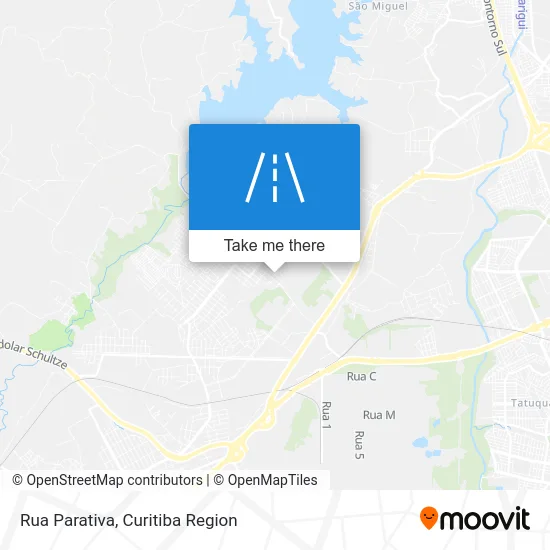 Rua Parativa map