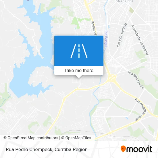 Rua Pedro Chempeck map