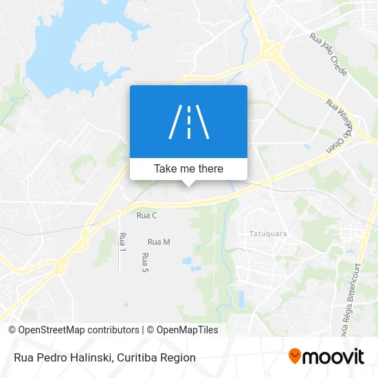 Rua Pedro Halinski map