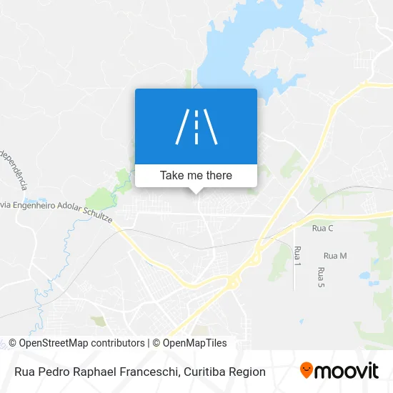 Rua Pedro Raphael Franceschi map
