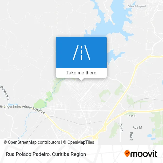 Rua Polaco Padeiro map