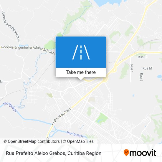 Rua Prefeito Aleixo Grebos map