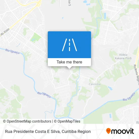 Rua Presidente Costa E Silva map