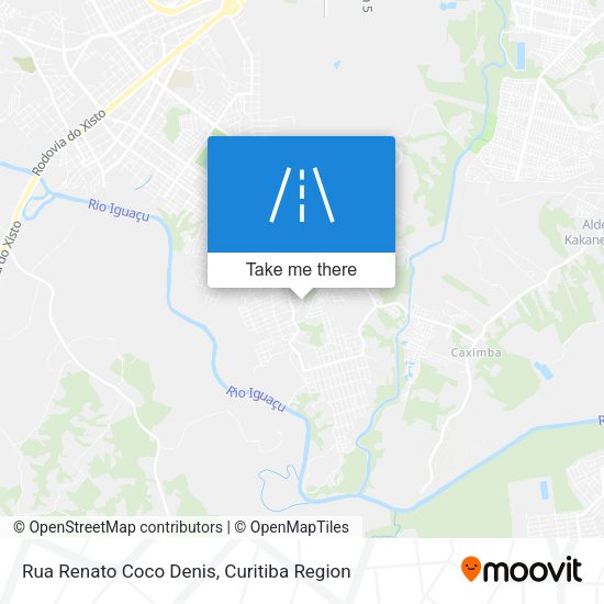 Rua Renato Coco Denis map