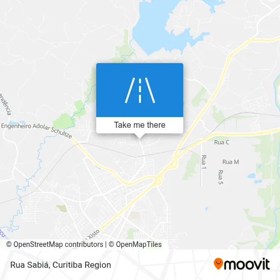 Rua Sabiá map