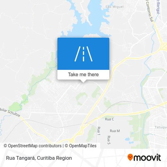 Rua Tangará map