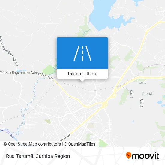 Rua Tarumã map