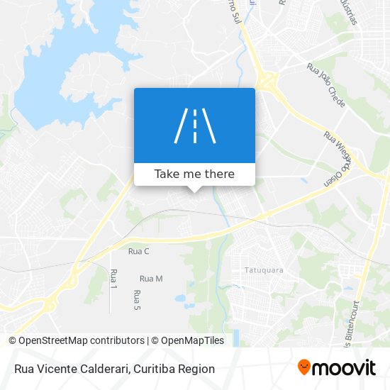 Rua Vicente Calderari map