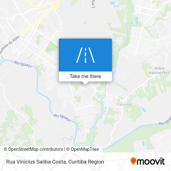 Rua Vinicius Saliba Costa map