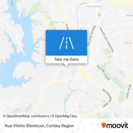 Rua Vitório Sfendrysh map