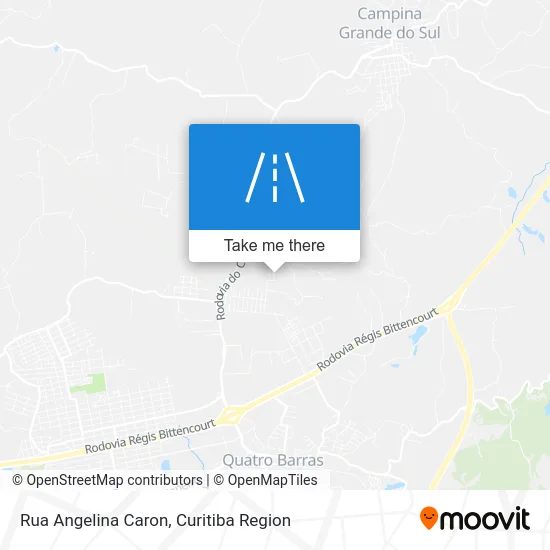 Rua Angelina Caron map