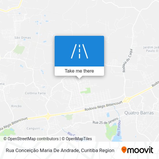 Rua Conceição Maria De Andrade map