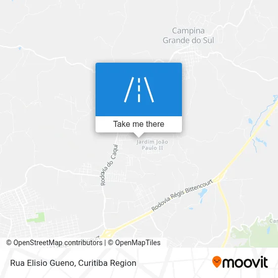 Rua Elisio Gueno map