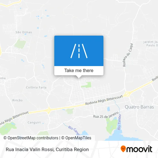 Rua Inacia Valin Rossi map