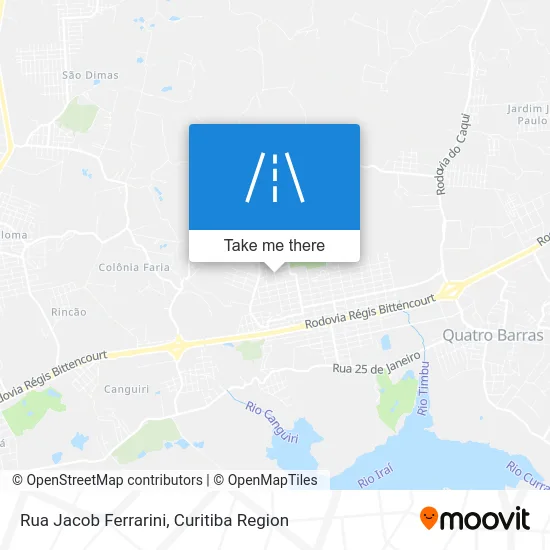Rua Jacob Ferrarini map