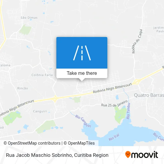 Rua Jacob Maschio Sobrinho map