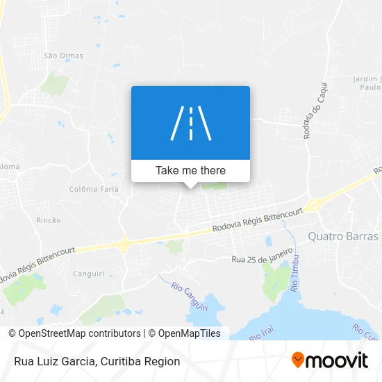 Rua Luiz Garcia map