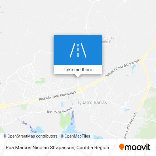 Rua Marcos Nicolau Strapasson map