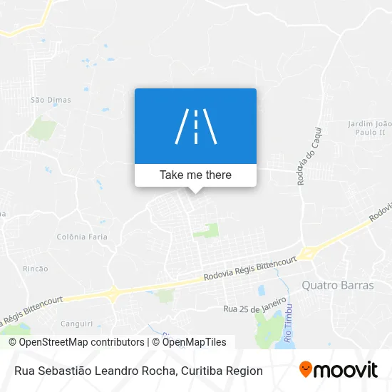 Rua Sebastião Leandro Rocha map
