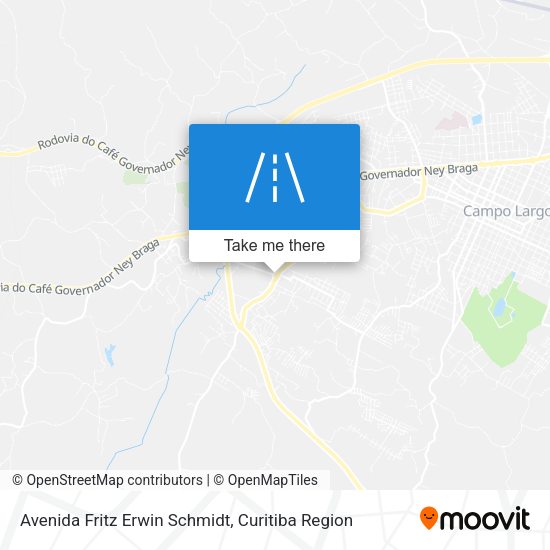 Avenida Fritz Erwin Schmidt map
