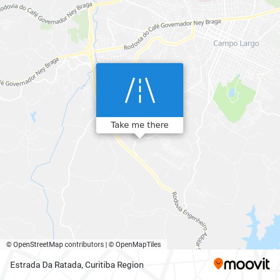 Estrada Da Ratada map