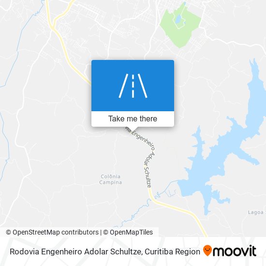 Rodovia Engenheiro Adolar Schultze map