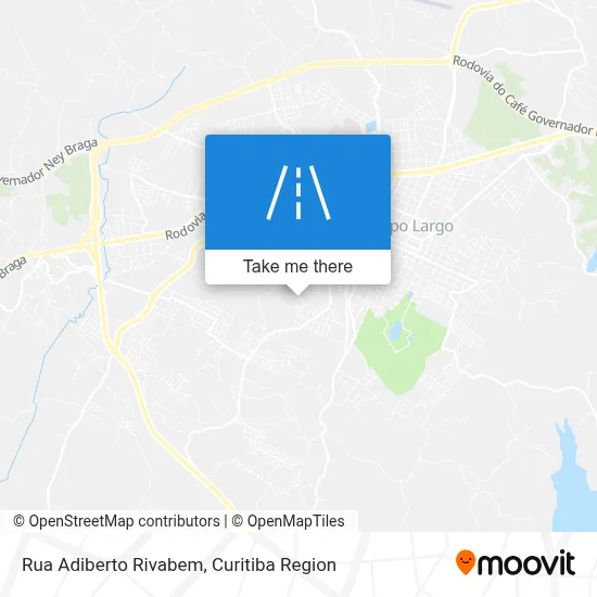 Rua Adiberto Rivabem map