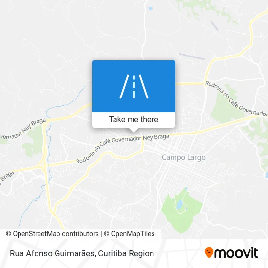 Rua Afonso Guimarães map